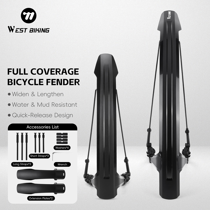 Fender Mudguard Set - Set di parafanghi WEST BIKING 2
