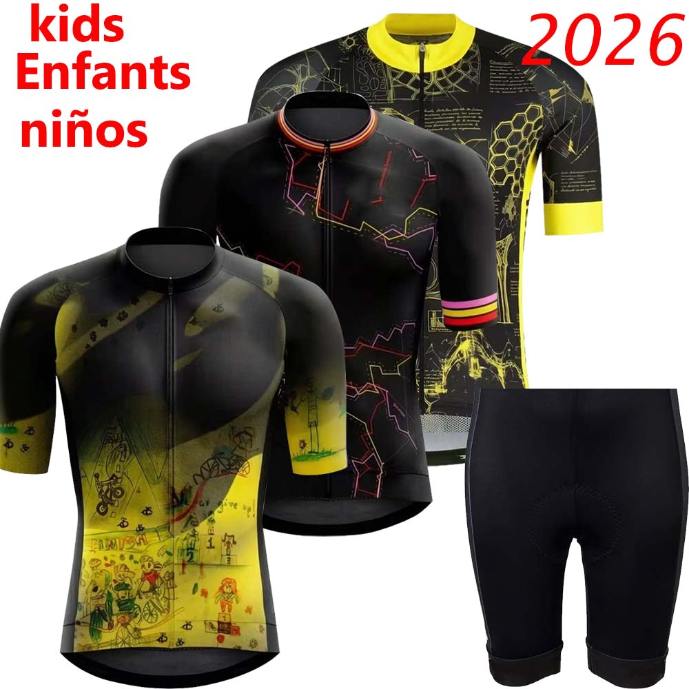 Cycling Commuter Clothing - Set Maglia Ciclismo Bambini Tour Francia