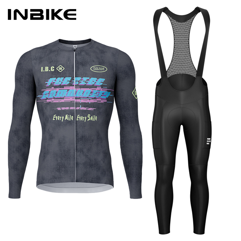 Cycling Commuter Clothing - INBIKE Set da ciclismo primavera autunno