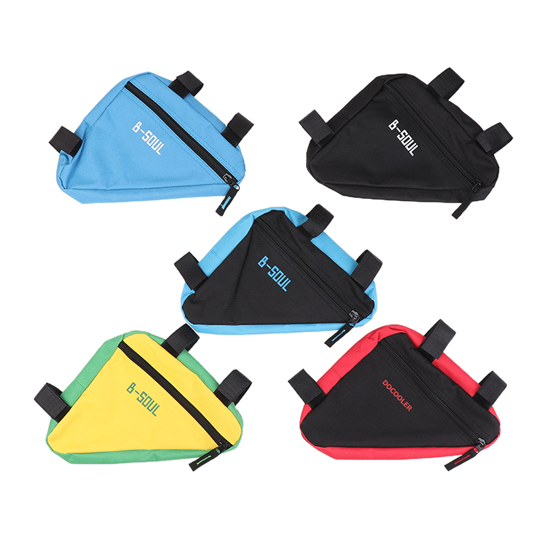 Cycling Commuter Backpack Waterproof - Borsa Portaoggetti Triangolare per Bicicletta, Borsa