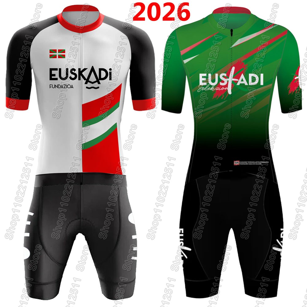 Cycling Commuter Clothing - Completo Ciclismo Euskadi Team 2026 Estivo