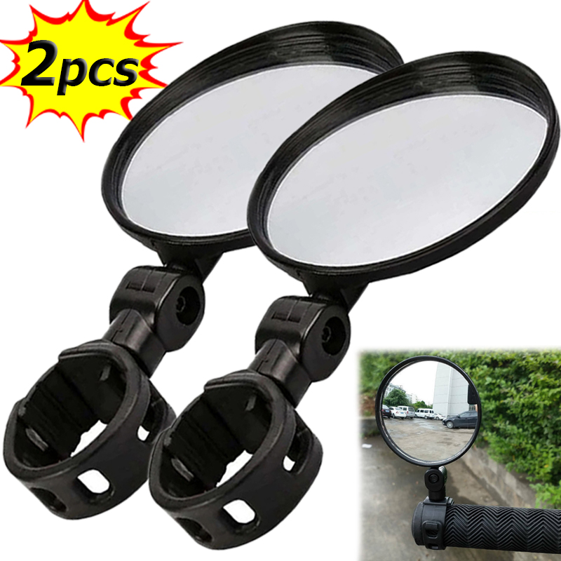Mirror Handlebar Convex - Specchietti ausiliari rotondi per bicicletta specchietto