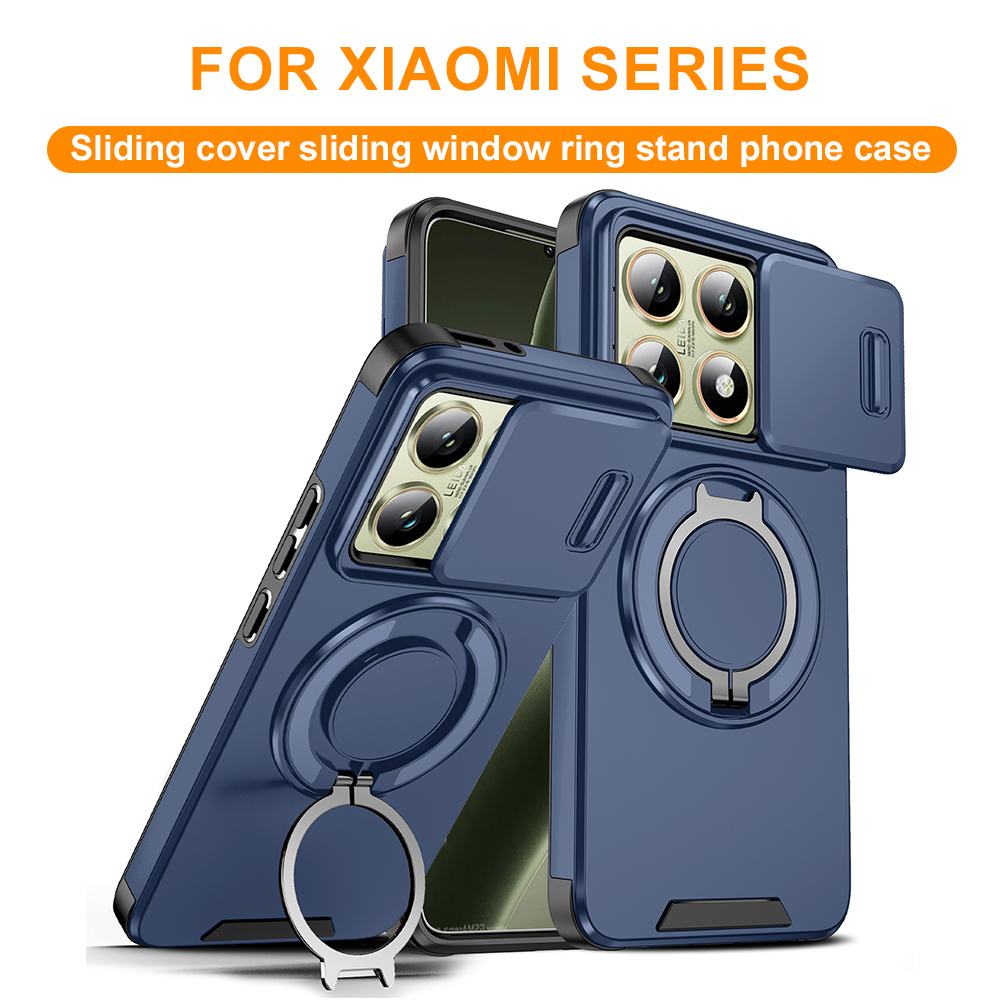 Kickstand Adjustable - Custodia Magnetica Rinforzata per Xiaomi 14T