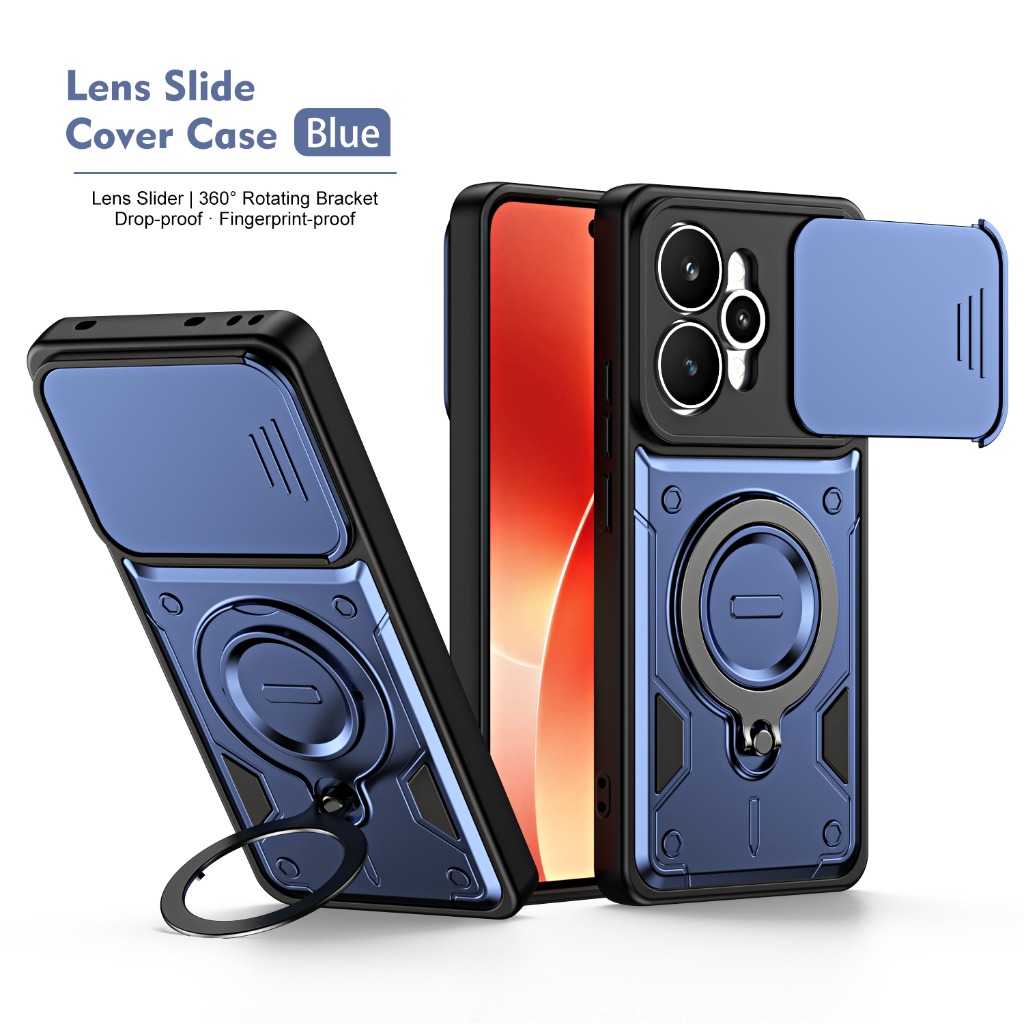 Kickstand Adjustable - Custodia Protettiva Antiurto per Telefono con
