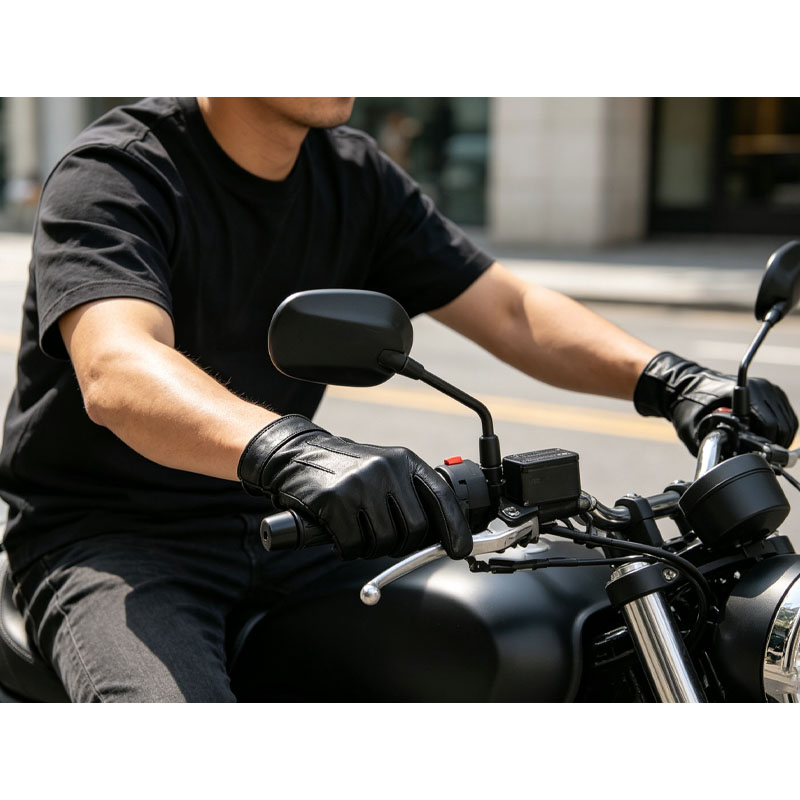 Guanti Corti in Pelle di Pecor - Winter Cycling Commute Gear recensione e prezzo