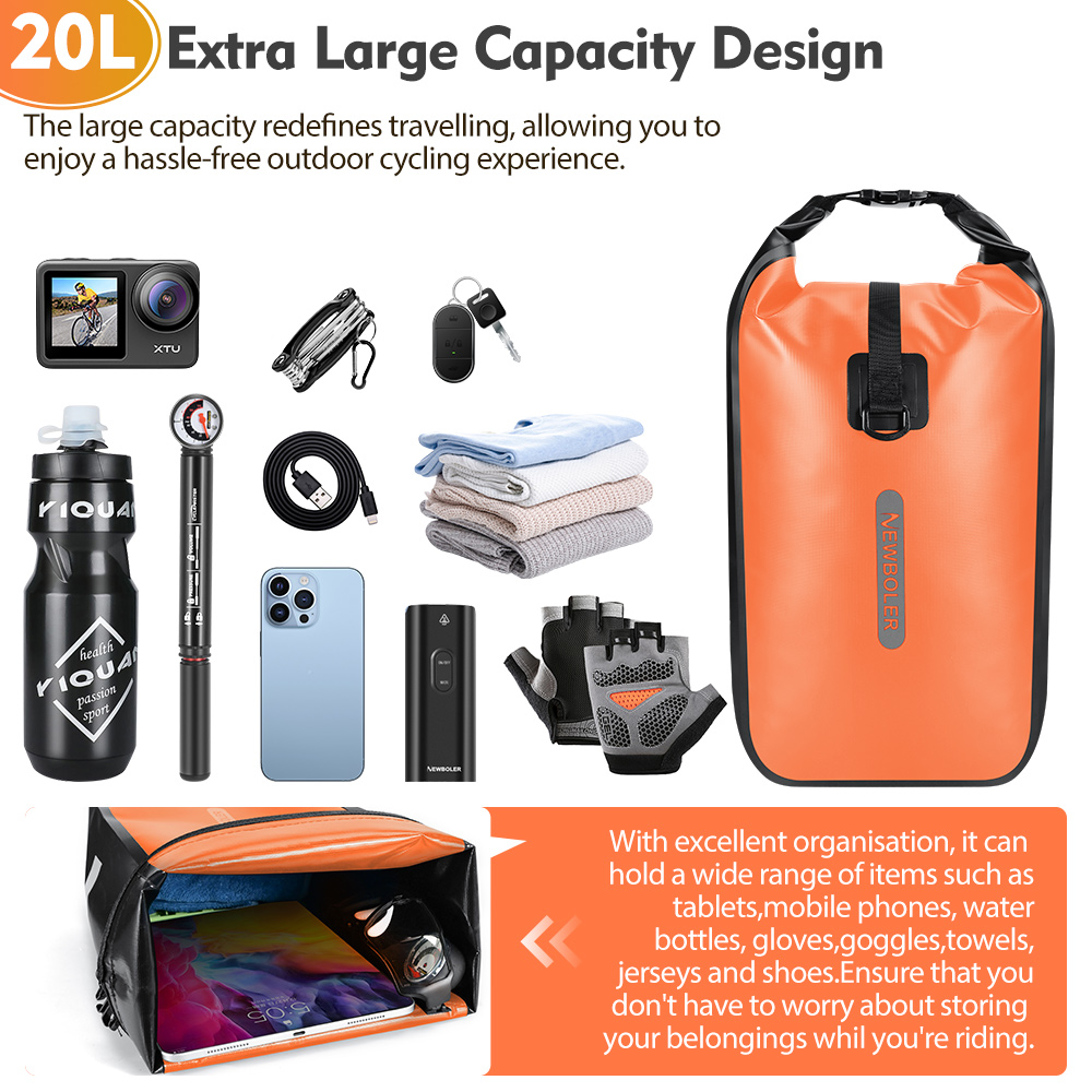 NEWBOLER 10L 20L Impermeabile  - Cycling Commuter Backpack Waterproof recensione e prezzo