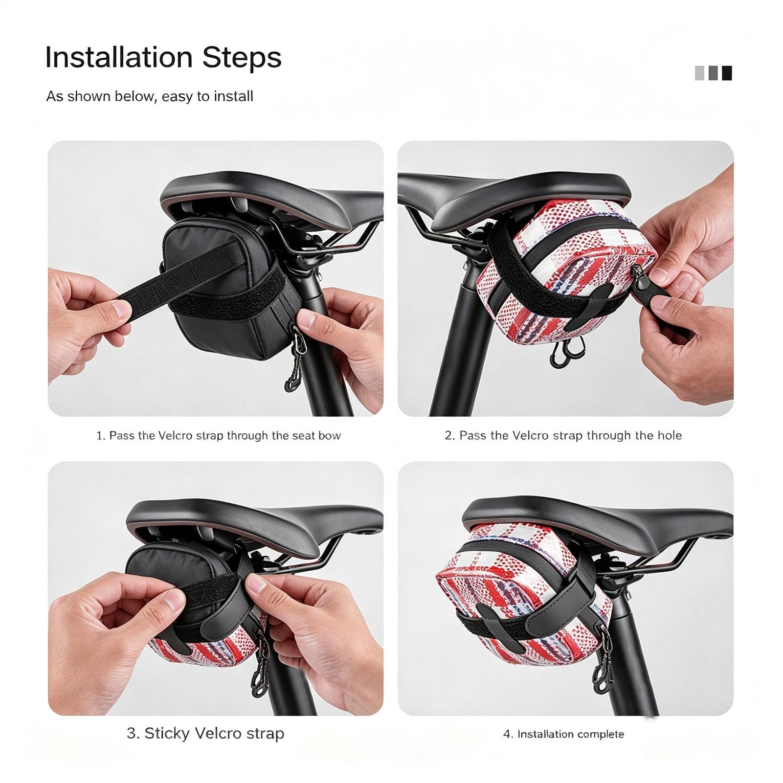 Borsa da Sella per Bicicletta, - Saddle Bag Under Seat recensione e prezzo