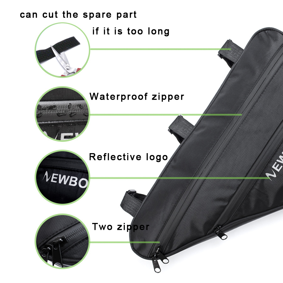 NEWBOLER Borsa triangolare per - Cycling Commuter Backpack Waterproof recensione e prezzo