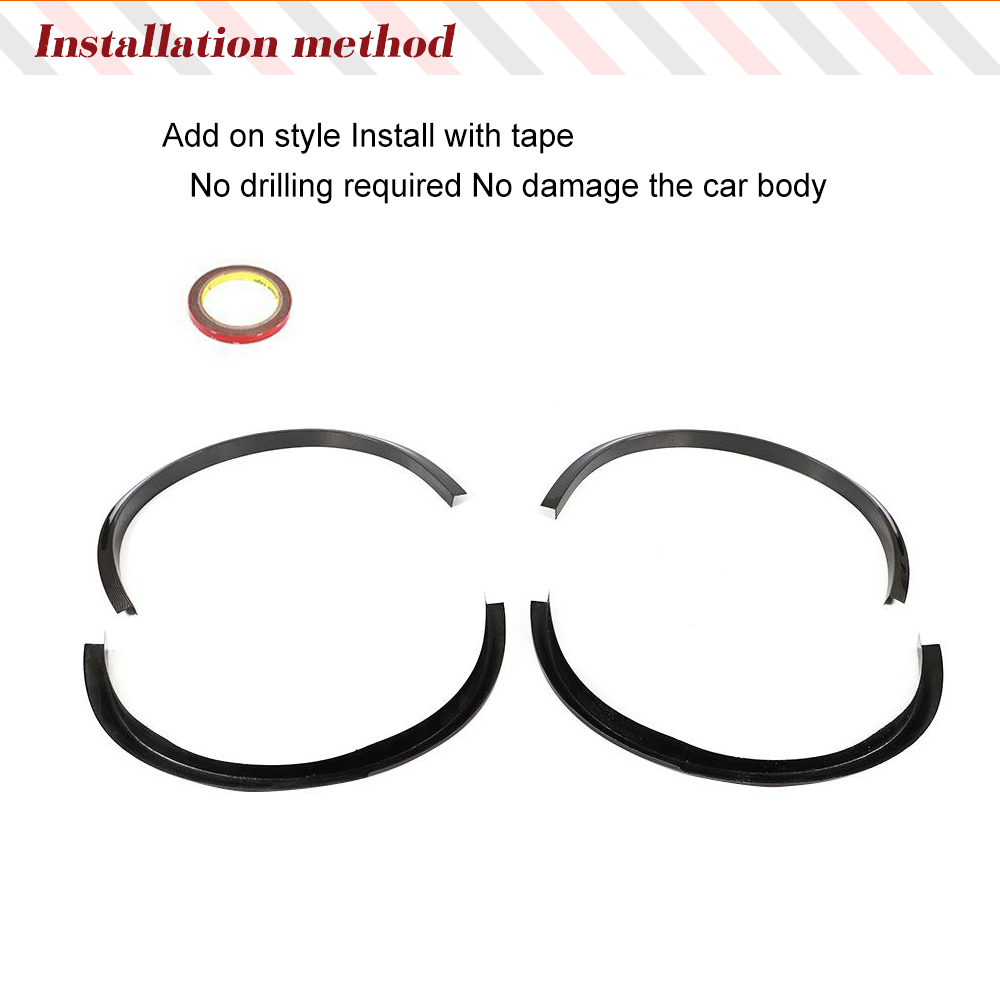 Archi delle ruote dell'auto pe - Fender Mudguard Set recensione e prezzo